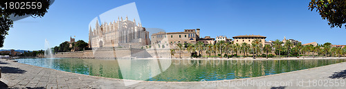 Image of Mallorca Cathedral Panorama