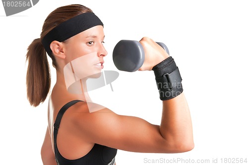 Image of Woman Working Out