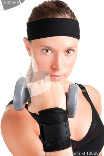 Image of Woman Working Out