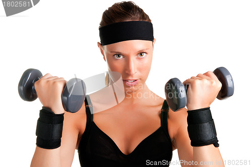 Image of Woman Working Out