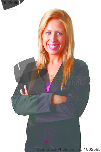 Image of Businesswoman Smiling