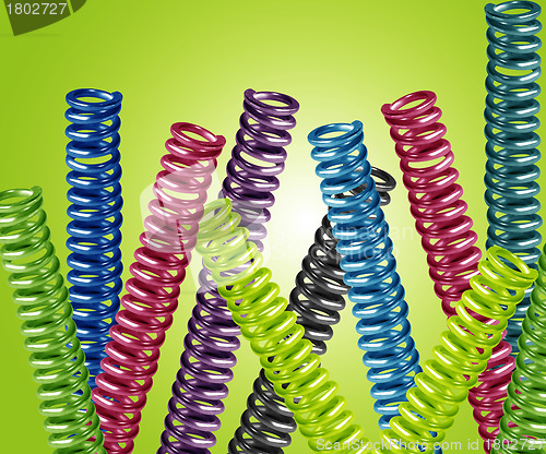 Image of metal springs