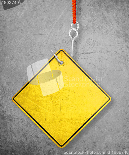 Image of Yellow Sign