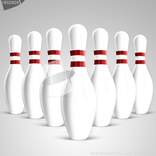 Image of Bowling pins