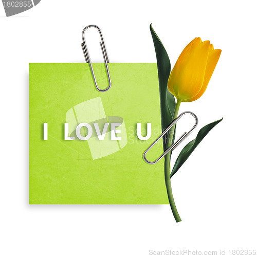 Image of I love you 