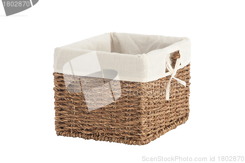 Image of handmade laundry basket