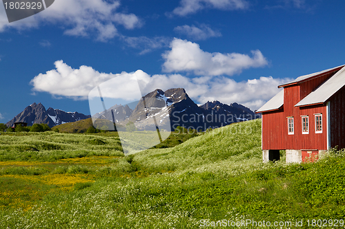 Image of Panorama on Lofoten islands