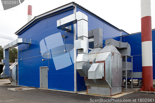 Image of Boiler on biofuel