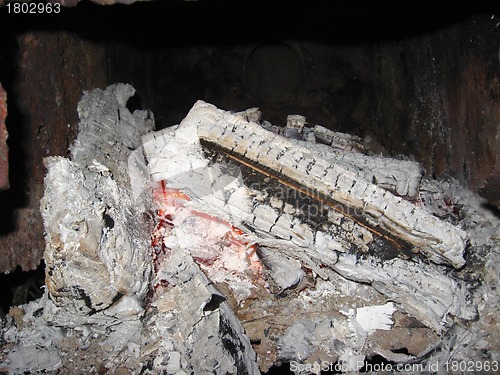 Image of The flame in the furnace