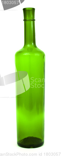 Image of Bottle from green glass