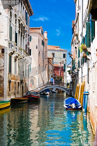 Image of A canal in Venice