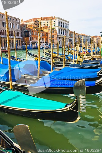 Image of Gondolas on Grand Canal