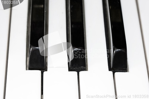 Image of Piano keyboard