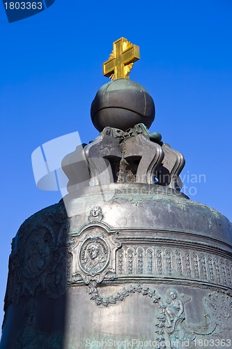 Image of The largest Tsar Bell in Moscow Kremlin