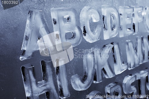 Image of Ice Alphabet