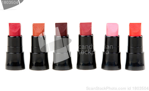 Image of Small set in a number of lipstick