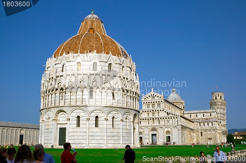 Image of Baptistery in Pisa