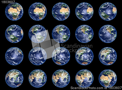 Image of Earth Globes collection