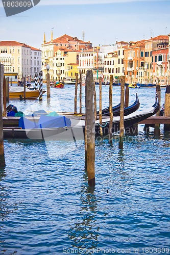 Image of Gondolas on Grand Canal