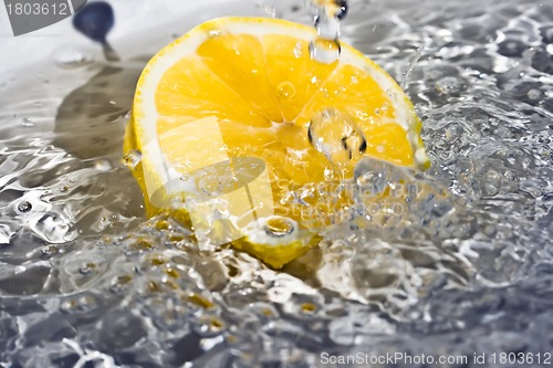Image of Lemon and water