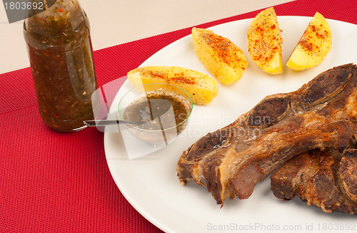 Image of Churrasco with chimichurri