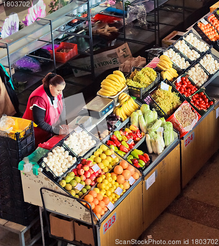 Image of Market place scene