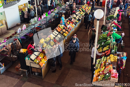 Image of Market place scene