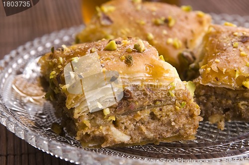 Image of Baklava - traditional middle east sweet desert