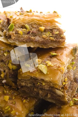 Image of Baklava - traditional middle east sweet desert