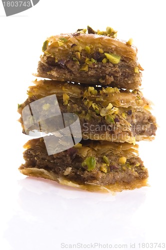 Image of Baklava - traditional middle east sweet desert