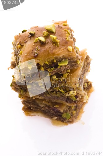 Image of Baklava - traditional middle east sweet desert