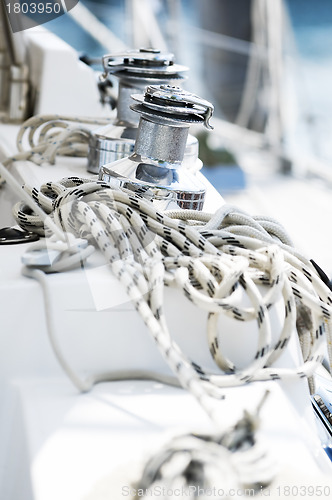 Image of Sailboat detail