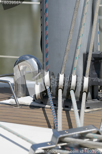 Image of Boat ropes