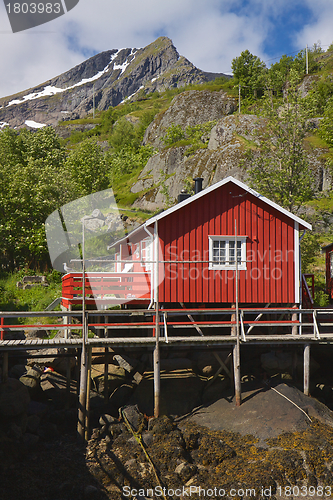 Image of Norwegian Rorbu hut