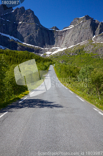 Image of Norwegian road