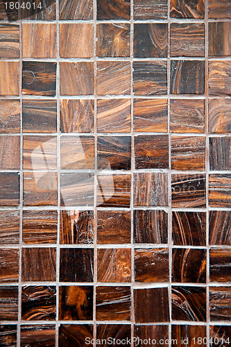 Image of Brown marble tiles