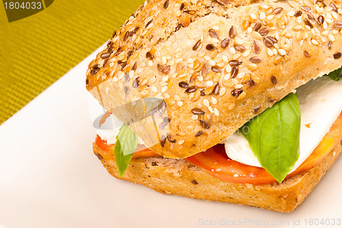 Image of Bread roll with seeds