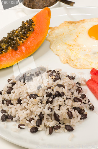 Image of Central American breakfast