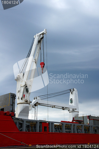 Image of Ship cranes