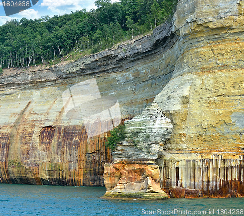 Image of Pictured Rock National Lake Shore Michigan State 
