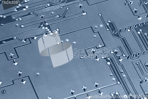 Image of abstract electronics background