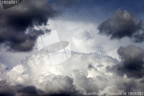 Image of Cloudy sky background