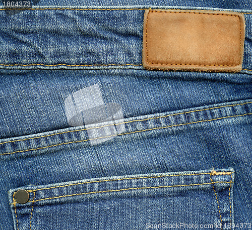 Image of Jeans label