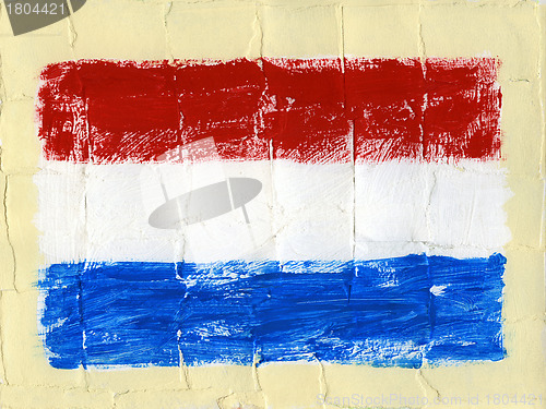 Image of Painted flag