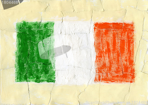 Image of Painted flag