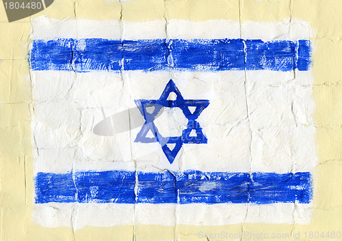 Image of Painted flag
