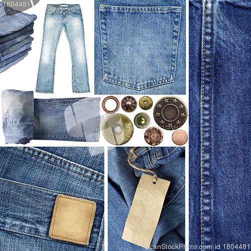 Image of Jeans collage