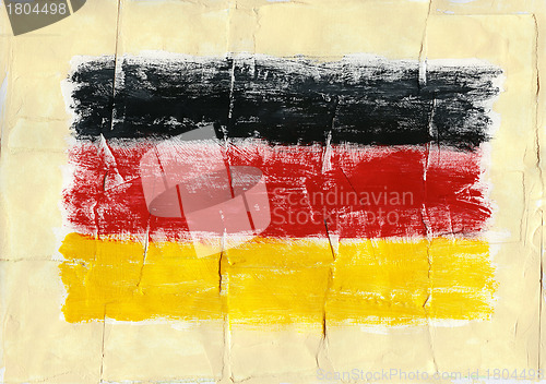 Image of Painted flag