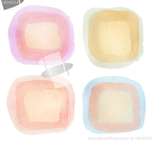 Image of Watercolor elements