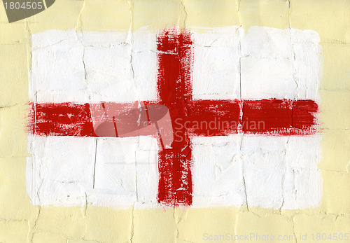 Image of Painted flag